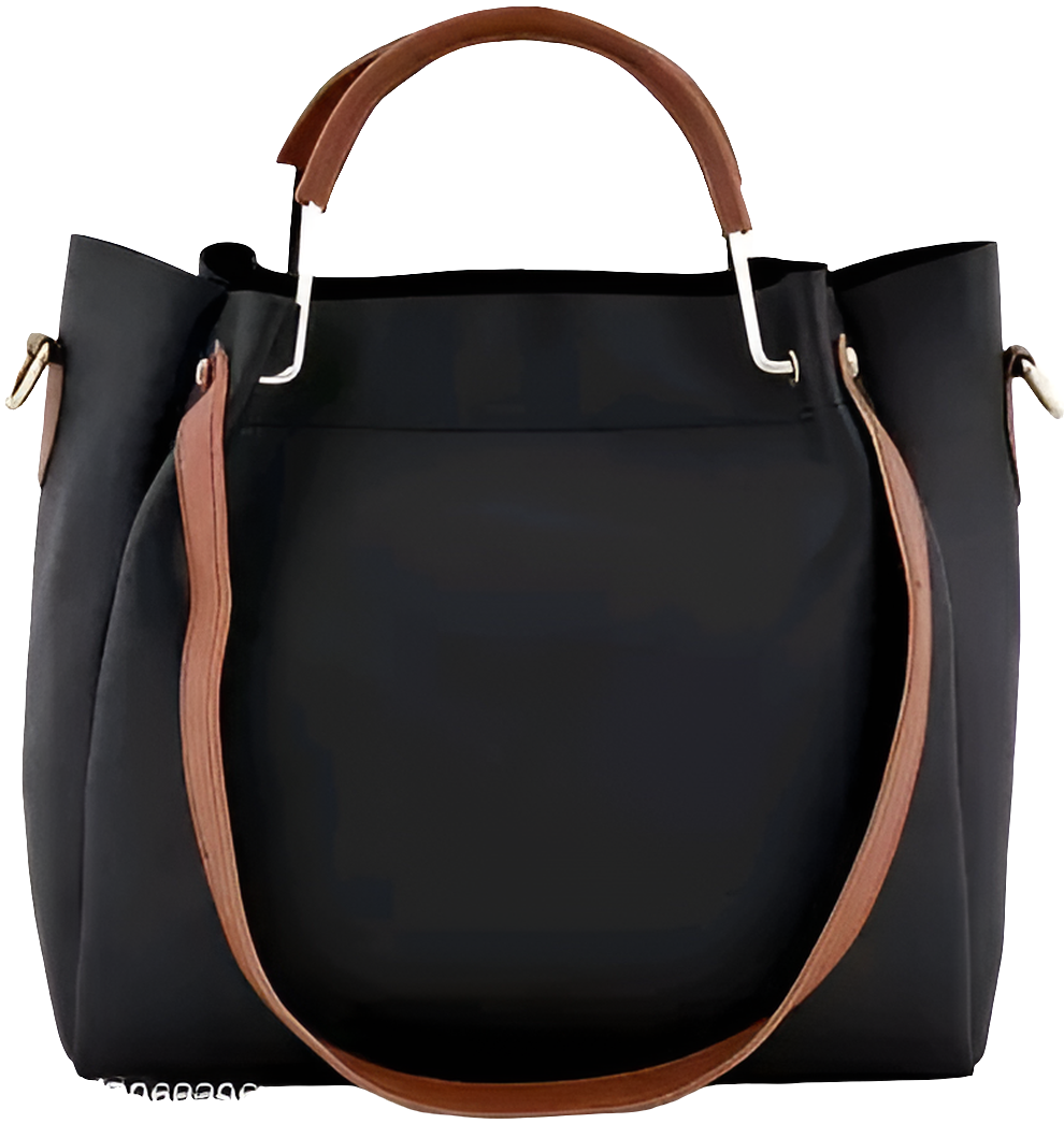Shoulder Pu-Leather Handbags for Women's. Combo Set of 4