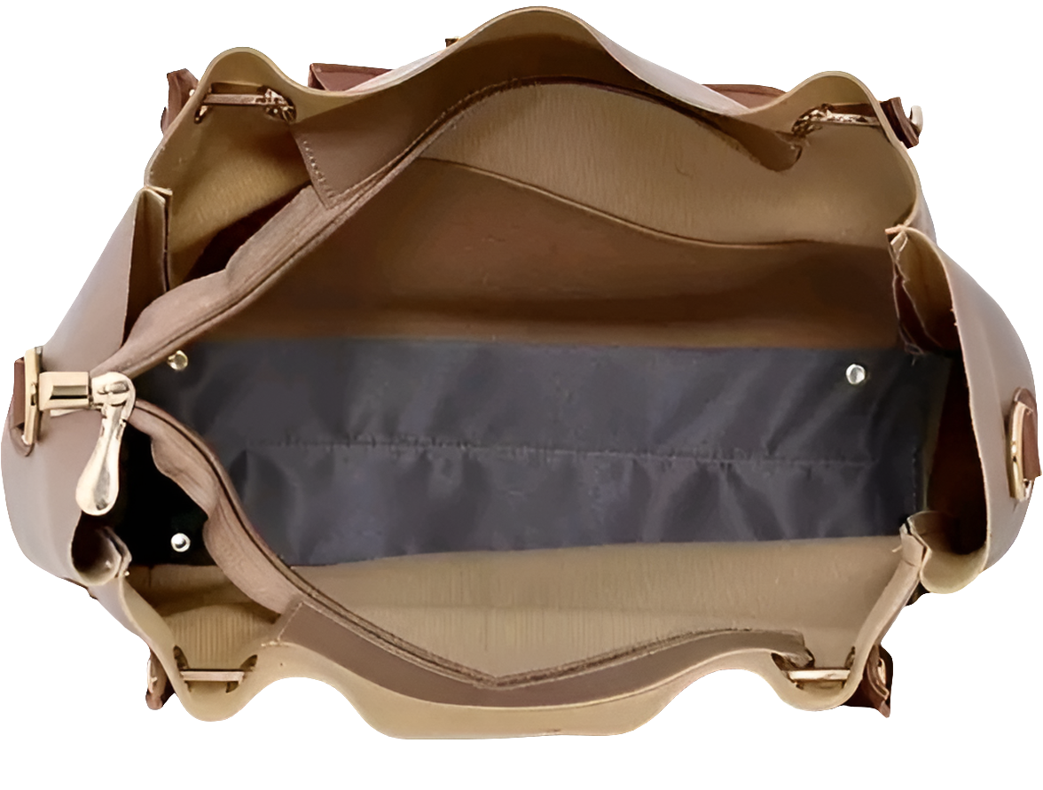Shoulder Pu-Leather Handbags for Women's. Combo Set of 4