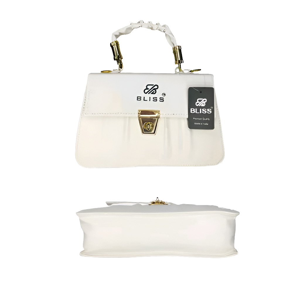 Stylish Classic Women Sling Bag|Gorgeous Stylish Handbag| White Sling Bag For Girls & Womens|