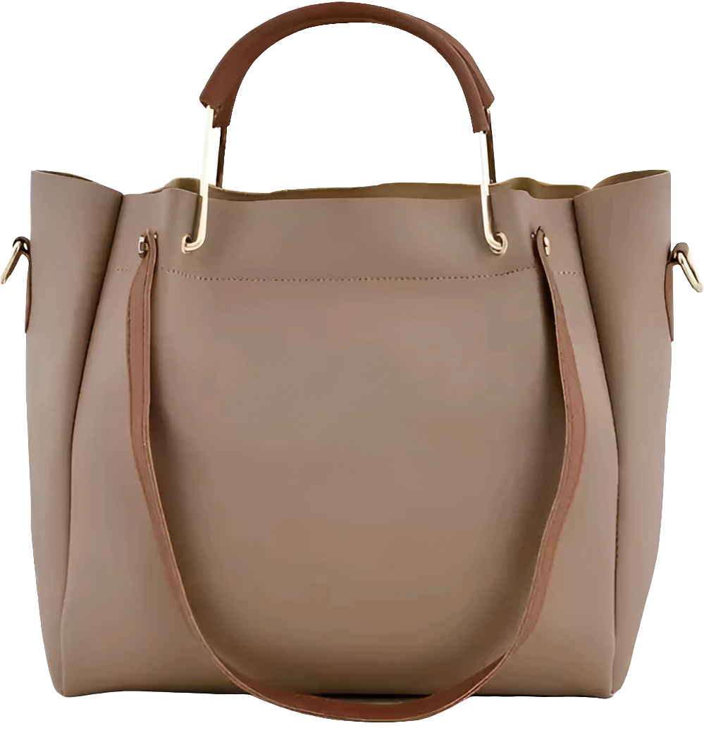Shoulder Pu-Leather Handbags for Women's. Combo Set of 4