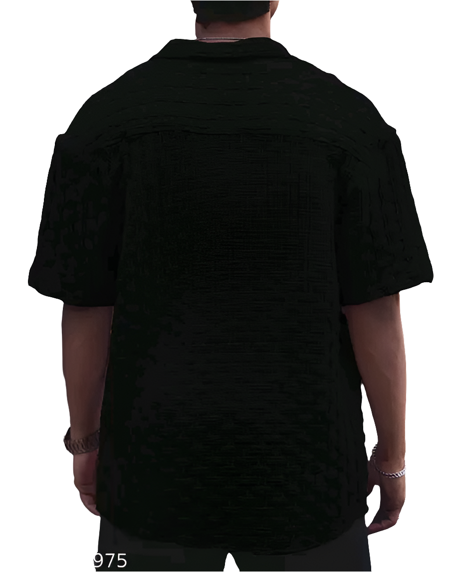 MORE N MORE TRENDZ Men Slim Fit Plain Chattai Design Casual Shirt For Men