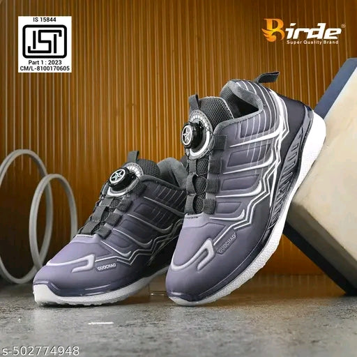 Birde High Quality Double Inject Sole Technology, Spin Buckle Fast Lace-up Shoes For Outdoor, Walking, Gym, Training, Trekking, Running and Sports Shoes for Men
