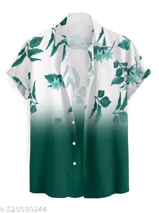 Floral Gradient Shirt