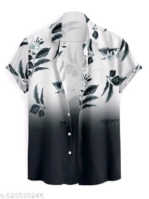 Floral Gradient Shirt