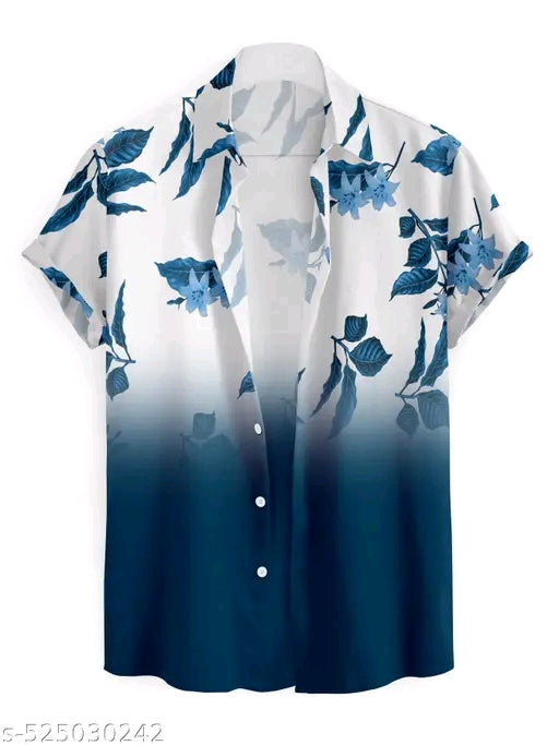 Floral Gradient Shirt