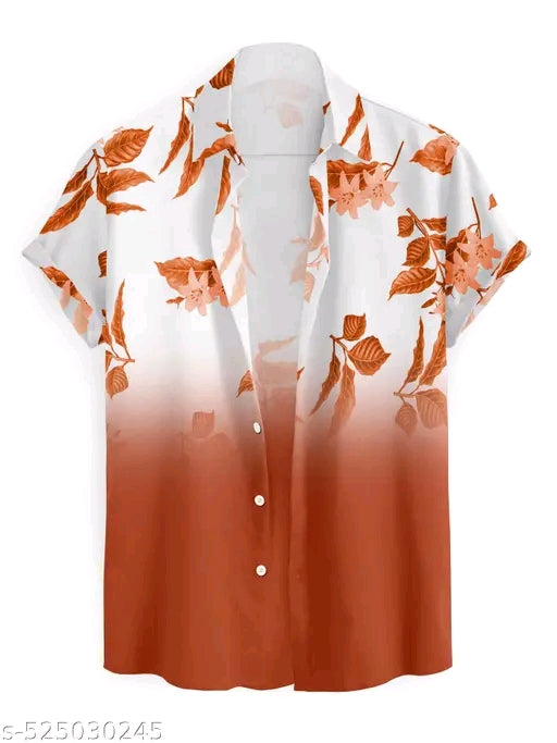 Floral Gradient Shirt