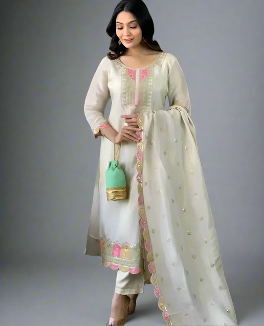 Adrika Alluring Women Dupatta Sets
Kurta Fabric: Cotton Blend