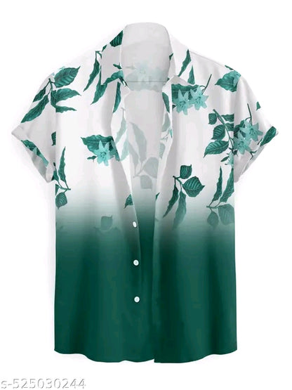 Floral Gradient Shirt