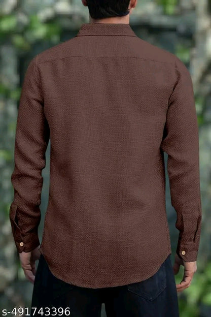 Stylish Full Sleeve Linen Mens Shirt,Shirt For Men,LINEN SHIRT,Shirt for Men|| Linen Shirt || Single Pocket Shirt || latest Shirt || Shirt || LowestPrice Shirt || Fashionable Shirt